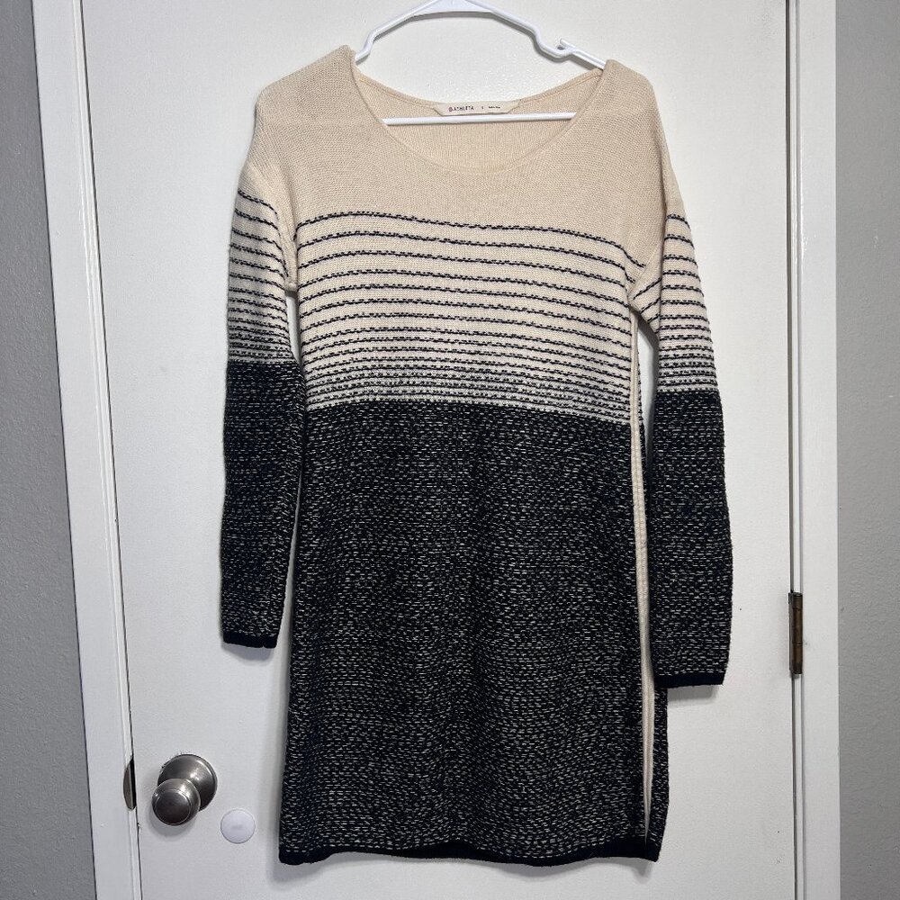 Athleta Merino Wool Fireside Olympia Sweater Dress Women's Size Small